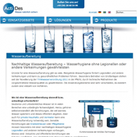 Wasseraufbereitung zum Schutz der Gesundheit
